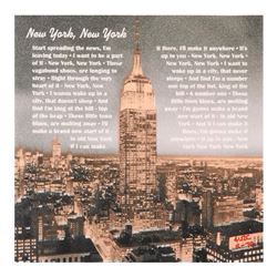 "Ringo" Daniel Funes "New York, New York" Original Mixed Media On Canvas