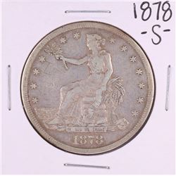 1878-S $1 Trade Silver Dollar Coin