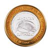 Image 1 : .999 Silver Reno Tahoe International Airport $10 Casino Limited Edition Gaming Token