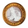 Image 2 : .999 Silver Sam's Town Las Vegas Nevada $10 Casino Limited Edition Gaming Token