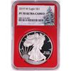 Image 1 : 2019-W $1 Proof American Silver Eagle Coin NGC PF70 Ultra Cameo