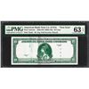 Image 1 : 1929 10 Unit American Bank Note Co. "Test Note" PMG Choice Uncirculated 63EPQ