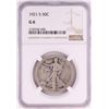Image 1 : 1921-S Walking Liberty Half Dollar Coin NGC G6
