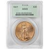 Image 1 : 1927 $20 St. Gaudens Double Eagle Gold Coin PCGS MS65 Old Green Holder