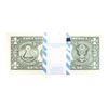Image 2 : Pack of (100) Consecutive 2017 $1 Federal Reserve STAR Notes Dallas