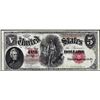 Image 1 : 1907 $5 Woodchopper Legal Tender Note