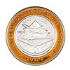 Image 1 : .999 Silver Luxor Las Vegas, Nevada $10 Casino Limited Edition Gaming Token