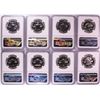 Image 2 : 1956-1963 Proof Franklin Half Dollar Coins NGC PF67