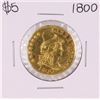 Image 1 : 1800 $5 Draped Bust Half Eagle Gold Coin
