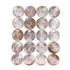 Image 4 : Roll of (20) Brilliant Uncirculated 1888 $1 Morgan Silver Dollar Coins Nice Toning