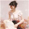 Image 2 : Pino (1939-2010) "White Lace" Limited Edition Giclee on Canvas