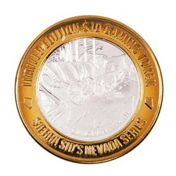 .999 Silver Sierra Sid's Sparks, Nevada $10 Casino Limited Edition Gaming Token