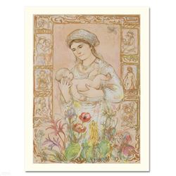Edna Hibel (1917-2014) "Raquela" Limited Edition Lithograph