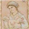 Image 2 : Edna Hibel (1917-2014) "Raquela" Limited Edition Lithograph