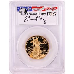 2015-W $25 Proof American Gold Eagle Coin PCGS PR70DCAM Moy Signature FDOI Denver