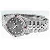 Image 6 : Rolex Men's Stainless Steel Diamond & Ruby Datejust Wristwatch