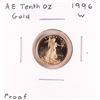 Image 1 : 1996-W $5 Proof American Gold Eagle Coin