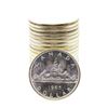 Image 1 : Roll of (20) Brilliant Uncirculated 1965 Canadian Silver Dollar Coins