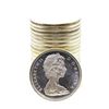 Image 2 : Roll of (20) Brilliant Uncirculated 1965 Canadian Silver Dollar Coins