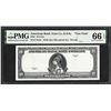 Image 1 : 1929 10 Unit American Bank Note Co. "Test Note" PMG Gem Uncirculated 66EPQ