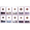 Image 2 : Lot of (10) Ancient Roman Empire Coins NGC Certified