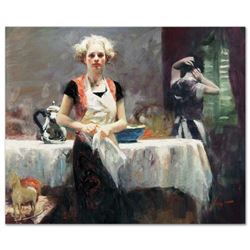 Pino (1939-2010) "In the Late Evening" Limited Edition Giclee on Canvas