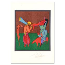 Mihail Chemiakin "Carnival Series: Untitled 2" Limited Edition Lithograph