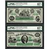 Image 1 : Low Serial Set 1872 $20 & $50 South Carolina Obsolete Notes PMG Superb Gem Unc. 67EPQ