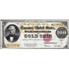 Image 1 : 1922 $100 Gold Certificate Note