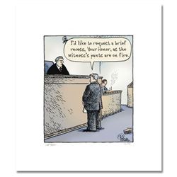 Dan Piraro Bizarro "Pants on Fire" Limited Edition Giclee