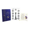 Image 1 : Rare 1962 Seattle World's Fair .999 Fine Silver Medal Set w/ Capitol Holder and Book