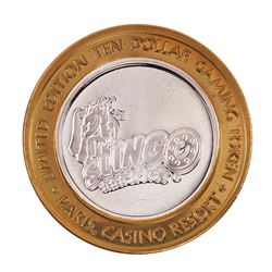 .999 Fine Silver Paris Las Vegas, Nevada $10 Limited Edition Gaming Token