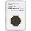 Image 1 : 1800 80/79 2nd Hair Draped Bust Large Cent Coin NGC VF Details