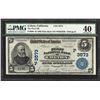 Image 1 : 1902 PB $5 First NB of Colton, CA CH# 3573 National Currency Note PMG Extremely Fine 40