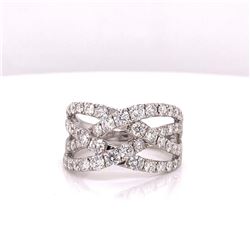 14Kt Gold. 2.00Ct Natural Diamonds Ring