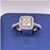 Image 3 : 14Kt Gold. 0.73Ct Natural Diamonds Ring