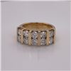 Image 1 : 14Kt Gold. 1.95Ct Natural Diamonds Ring
