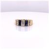 Image 1 : 14Kt Gold. 1.10 Tcw Natural Sapphires & Diamonds.