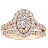 Image 2 : 14kt Diamond Ring with FREE Band,1.00Ct Total Weight Diamonds