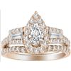 Image 2 : 14kt Diamond Ring with FREE Band, 1.00Ct Total Weight Diamonds