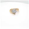 Image 2 : 18kt Diamind Ring 0.61Ct Total Weight Diamonds