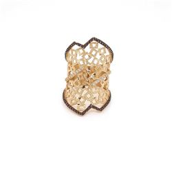 14kt solid yellow gold Fancy Ring