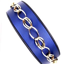 14Kt Two Tone Gold Bracelet