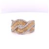 Image 2 : 14Kt Gold 0.53 Tcw Natural Diamonds Ring.