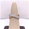 Image 1 : 14Kt Gold 1.00 Tcw Natural Round Diamonds Ring.