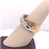 Image 3 : 14Kt Gold 1.00 Tcw Natural Round Diamonds Ring.