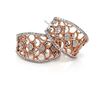 Image 2 : 14Kt Two Tone ,1.00Ct Natural Diamond Earring