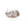 Image 3 : 14Kt Two Tone ,1.00Ct Natural Diamond Earring