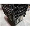 Image 3 : Stack of 5 built-in lid totes