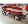 Image 2 : Red metal wagon